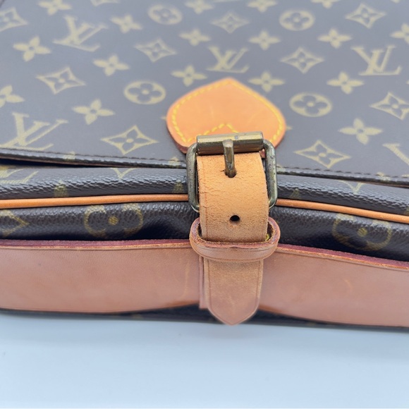 0544JPL❌SOLD❌-Preloved Louis Vuitton Monogram Cartouchiere GM – - Picture 6 of 15